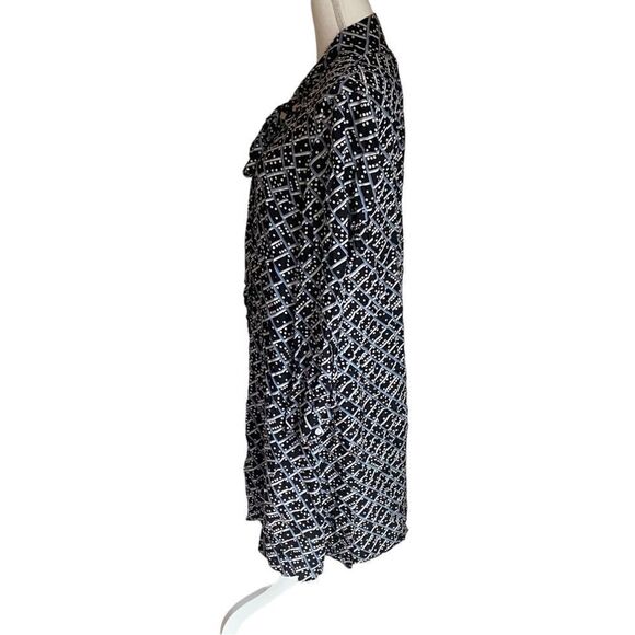 L. K. Bennett Domino Lotte Silk Dress Size US 6 - Picture 7 of 9